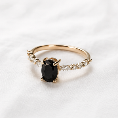Midnight Whisper Ring