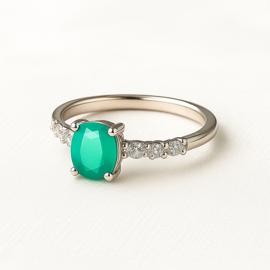 Emerald Whisper Ring