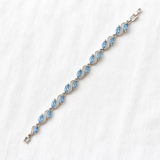 Blue Celeste Sparkle Bracelet