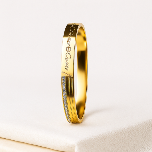 Cartier Diamond Gold Bracelet
