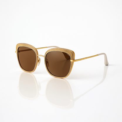Aurum Luxe Cat-Eye Sunglasses