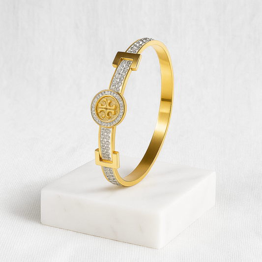 Elegance Emblem Bangle