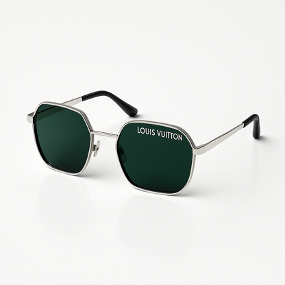 LV Inspired Aviator Chic Sunglasses