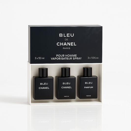 BLEU DE CHANEL Paris Perfume Set 3 Pcs