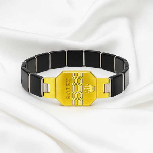 Royal Elegance: Rolex-Inspired Ceramic Watch Strap