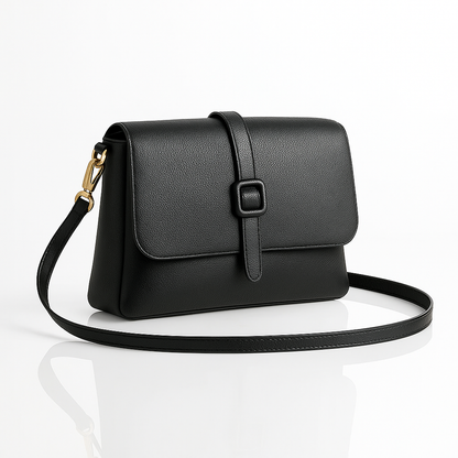 Urban Sleek Shoulder Bag - Black