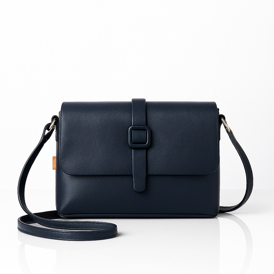 Urban Sleek Shoulder Bag - Blue
