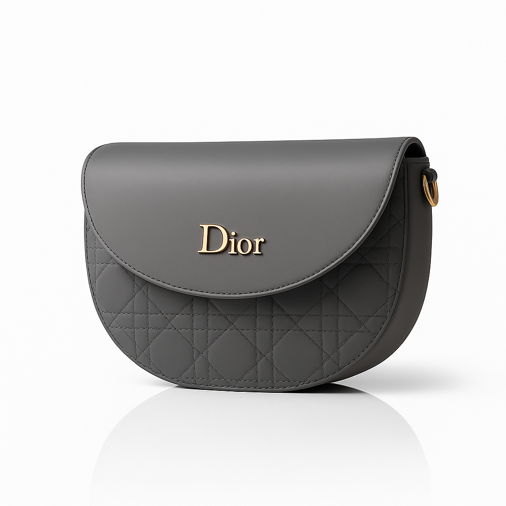 Dior Chic Crossbody Bag - Grey