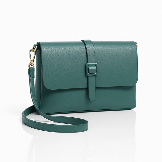 Urban Sleek Shoulder Bag - Green