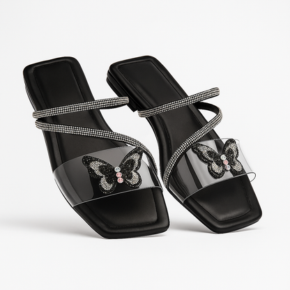 Elegant Butterfly Slippers