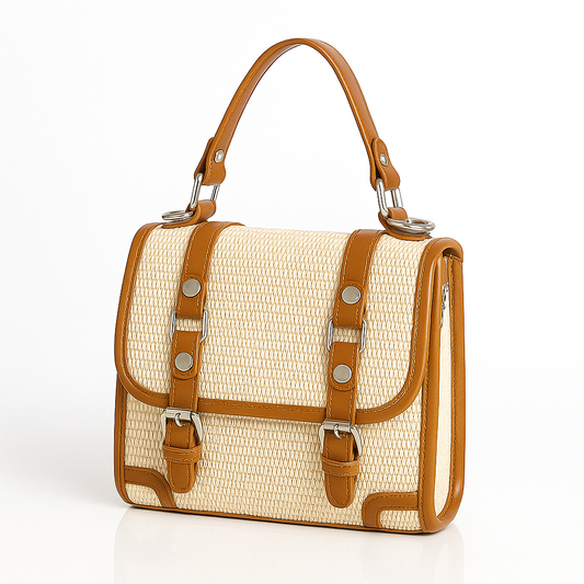 Elegance Flex Convertible Satchel - Brown