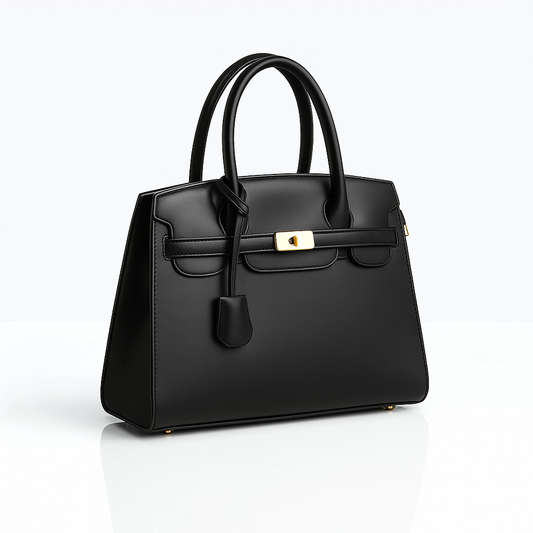 The Luxe Grace Tote - Black