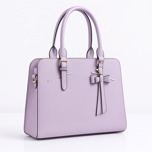 VivaMode Signature Tote Set - Lilac