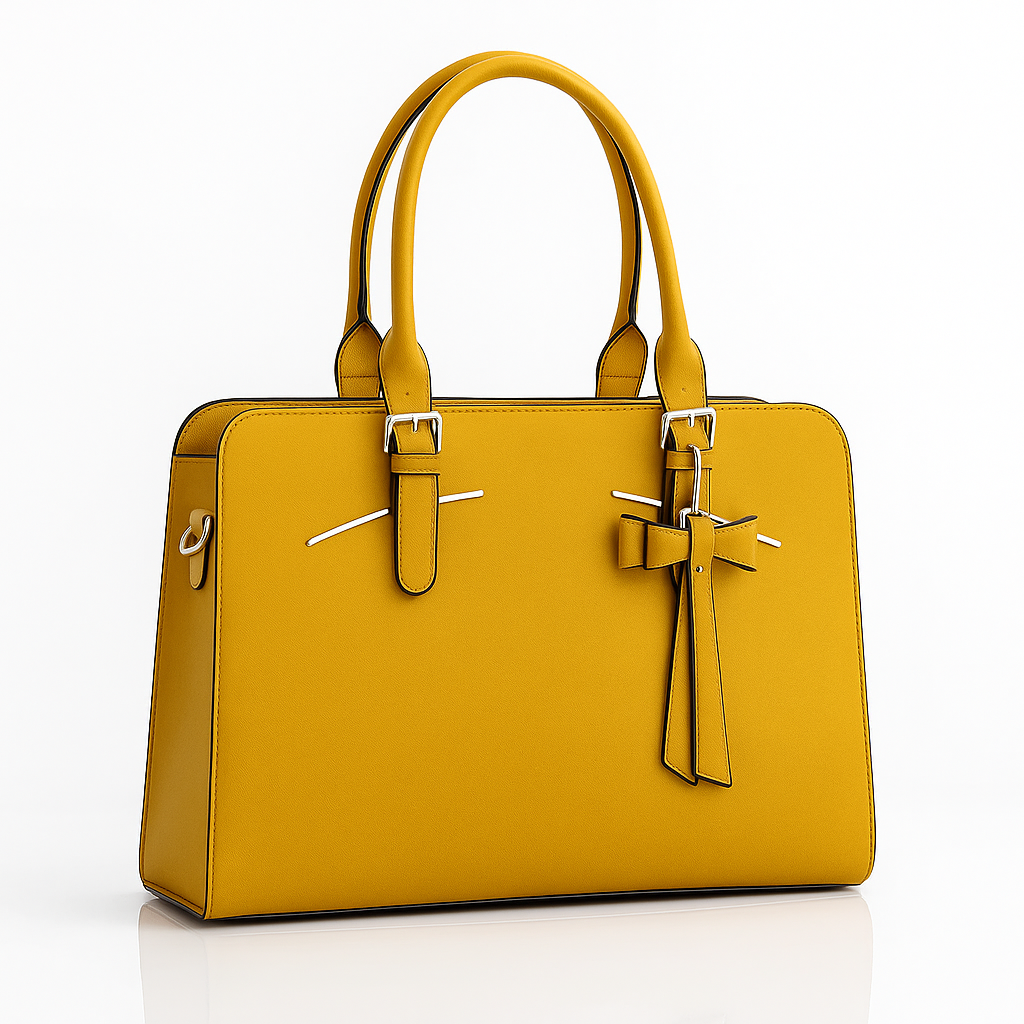 VivaMode Signature Tote Set - Yellow