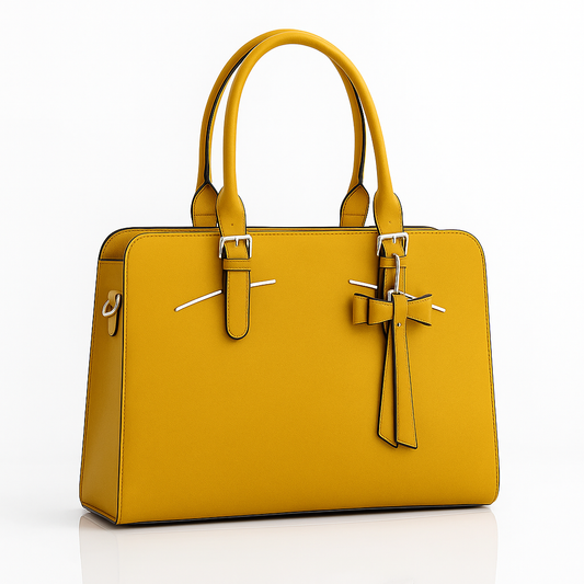 VivaMode Signature Tote Set - Yellow