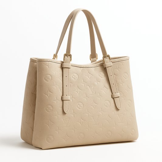 YSL Prestige CarryAll Tote - Beige