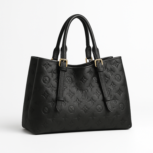 YSL Prestige CarryAll Tote - Black