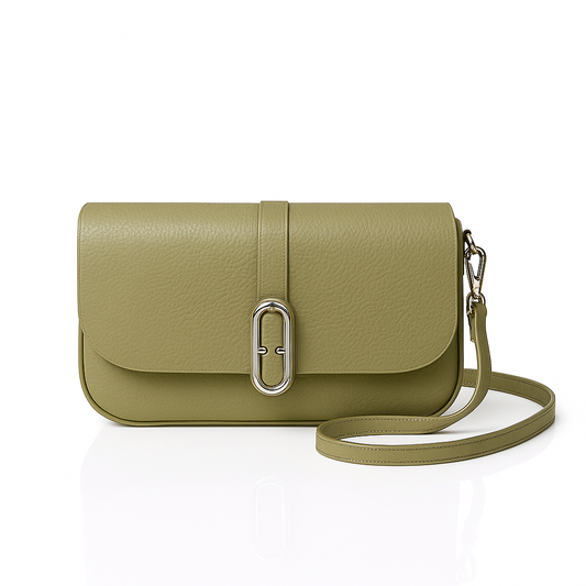 Elegance Curve Crossbody - Olive