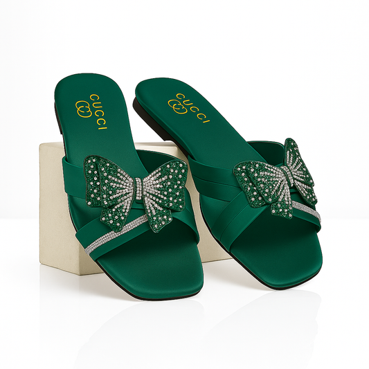 Elegant Butterfly Mules