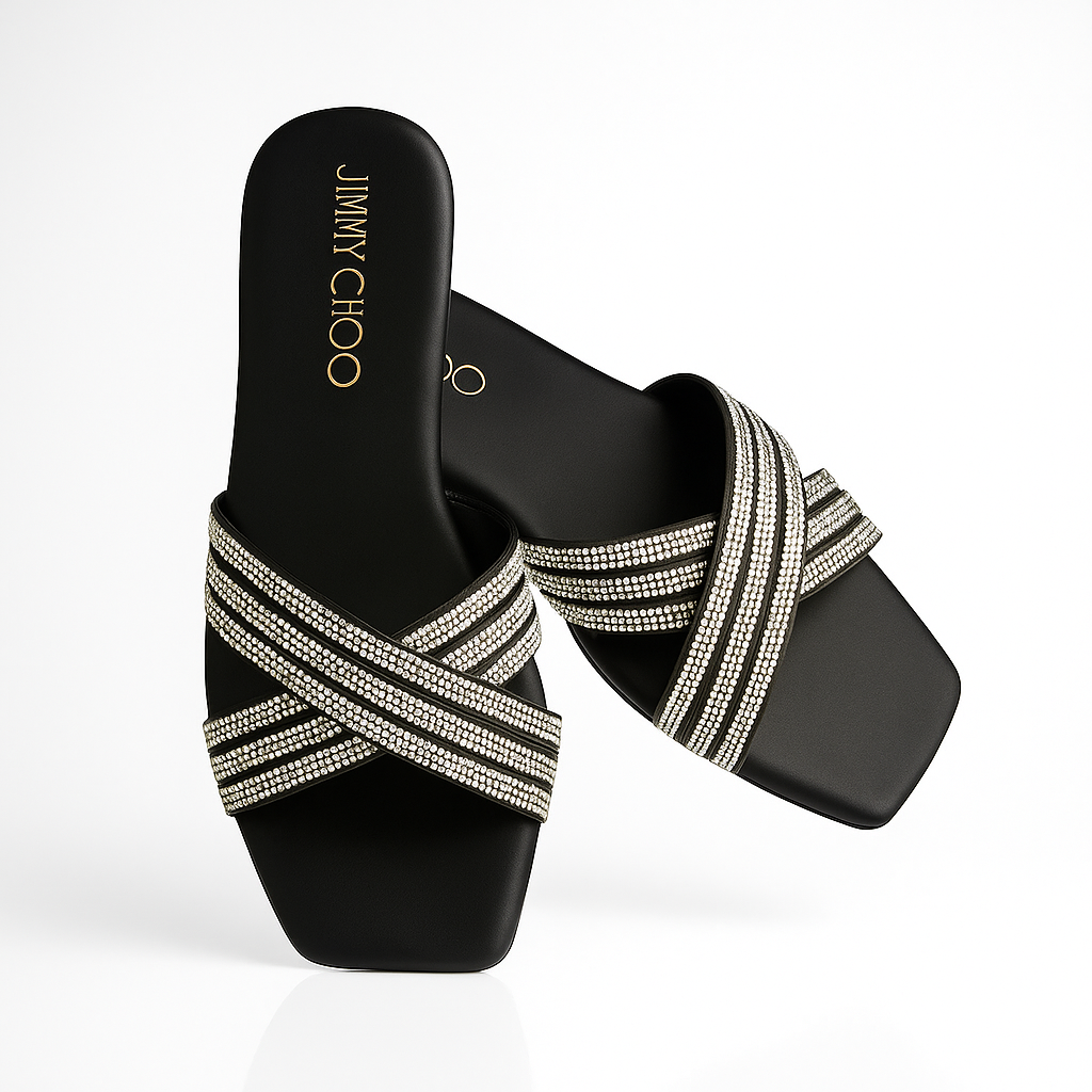Jimmy Choo Elegant Strap Sandals