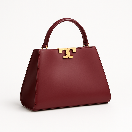 Tory Burch Luxe Handbag - Maroon