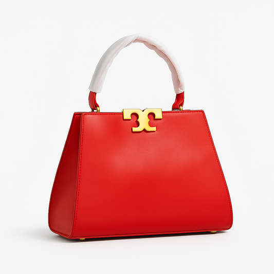 Tory Burch Luxe Handbag - Ruby