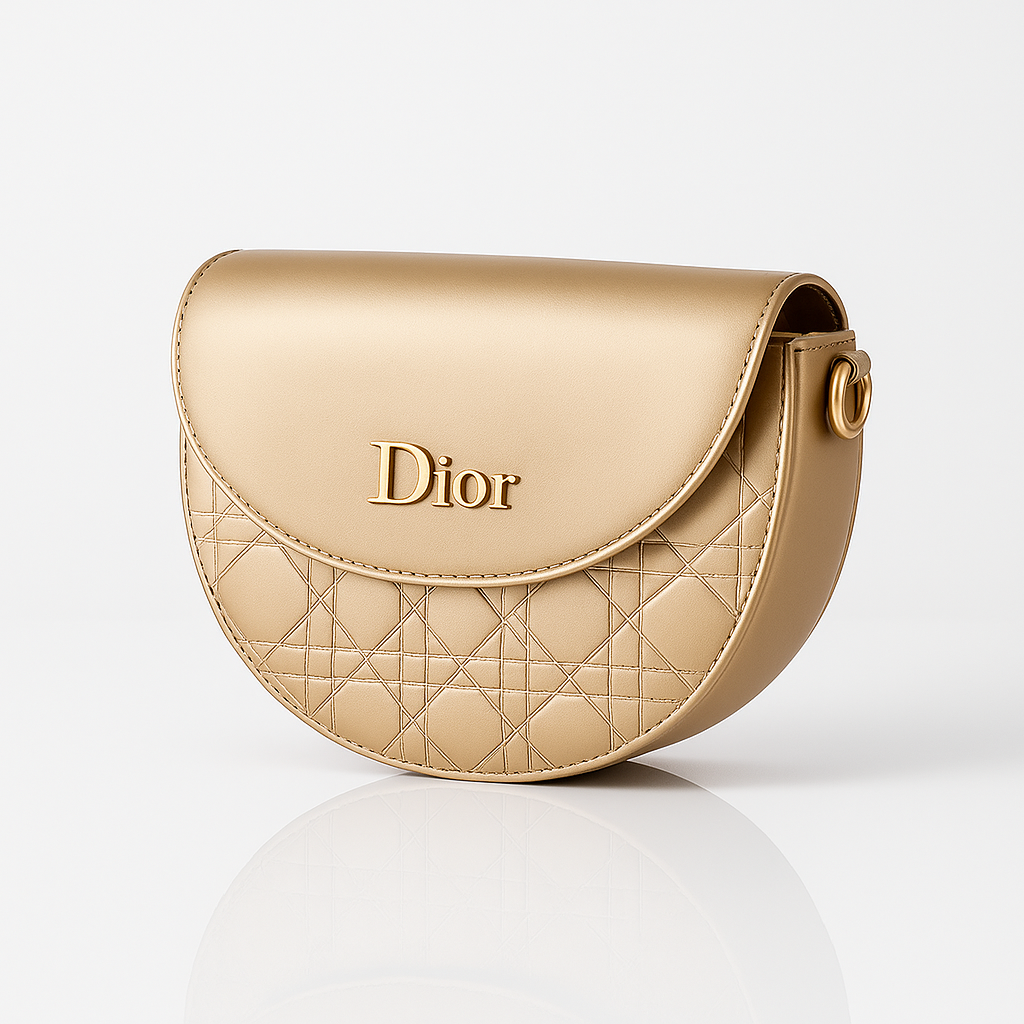 Dior Chic Crossbody Bag - Golden