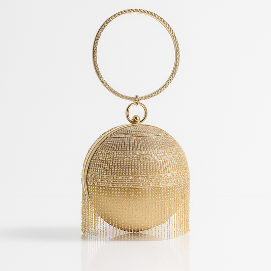 Golden Gala Ball Clutch