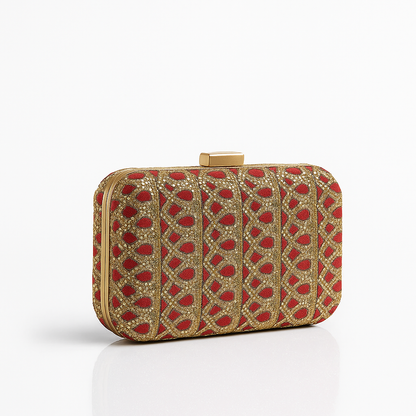 Scarlet Gleam Clutch