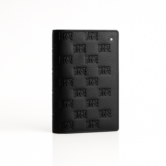 Mont Blanc Black Leather Wallet