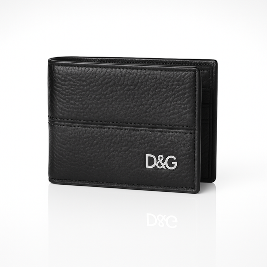 Dolce & Gabbana Black Leather Wallet