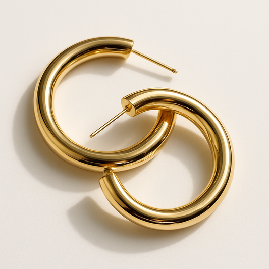 Big Round Earrings