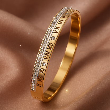 Timeless Elegance Roman Numeral Bracelet