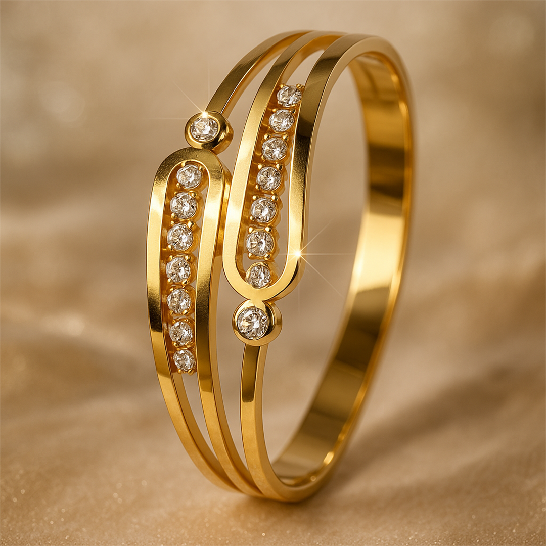 Aurora Luxe Diamond Bangle