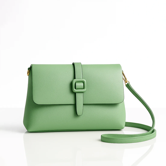 Urban Sleek Shoulder Bag - Olive