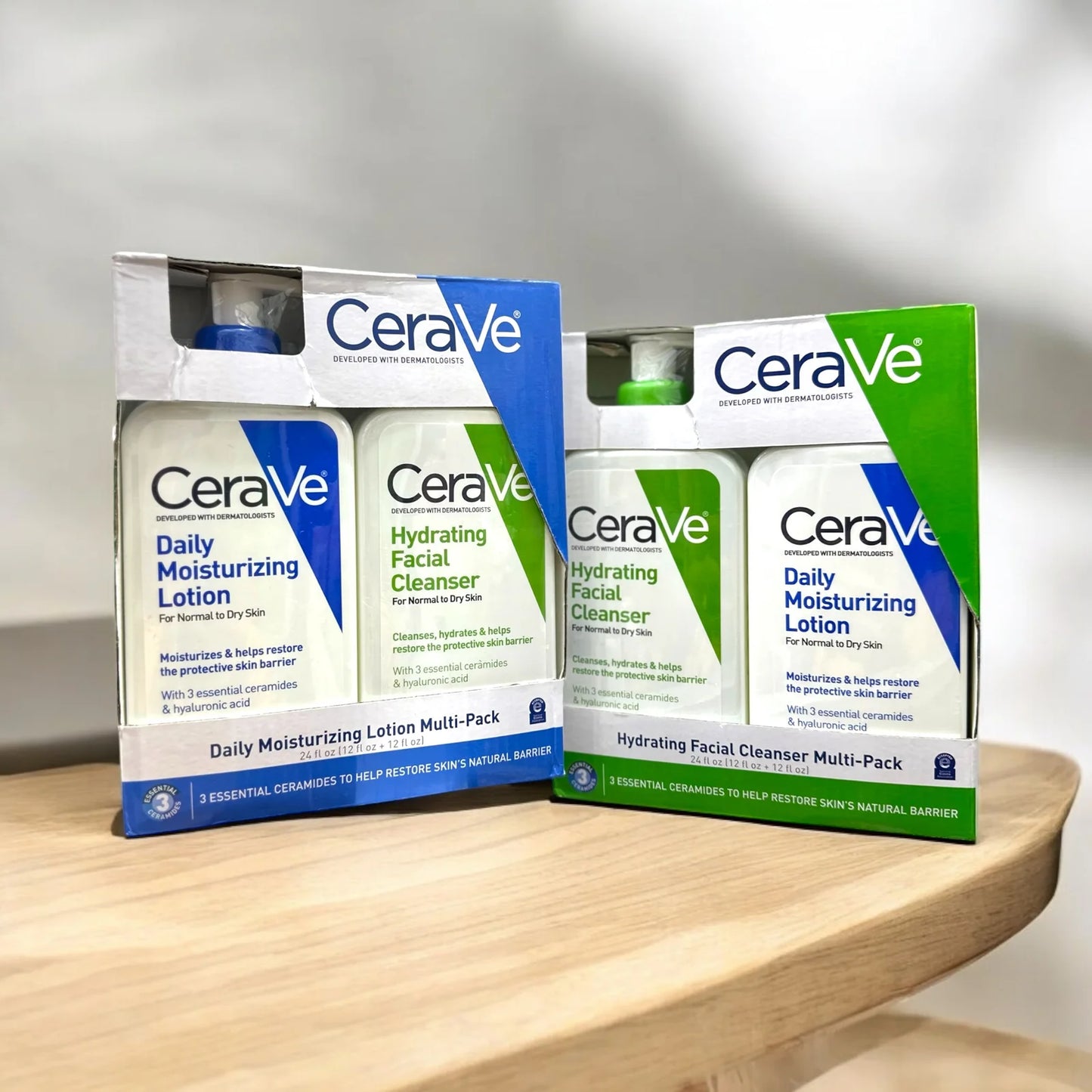Cerave Daily Moisturizing Lotion & Hydrating Cleanser Multi Pack
