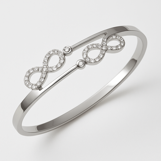 Infinity Silver Bracelet