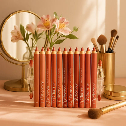 Flormar Matte Lip Pencils (set of 12)