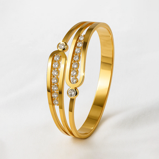 Aurora Luxe Diamond Bangle