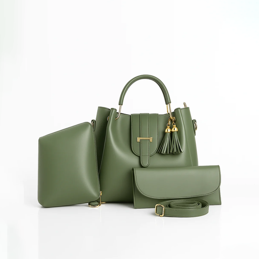 Tassel Trio Essentials Set - Green