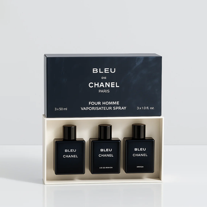 BLEU DE CHANEL Paris Perfume Set 3 Pcs