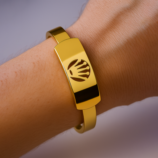 CrownAura Signature Gold Bracelet