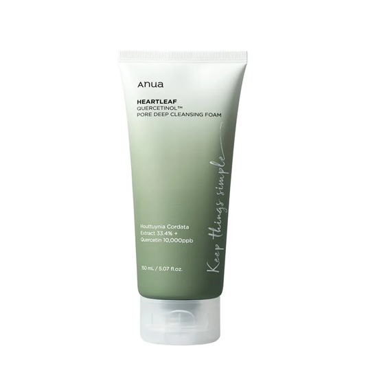 Anua Heartleaf Quercetinol Pore deep Cleansing Foam