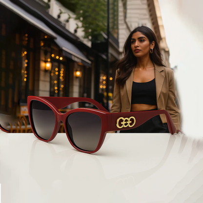 Gucci Luxe Shades - Ruby Red