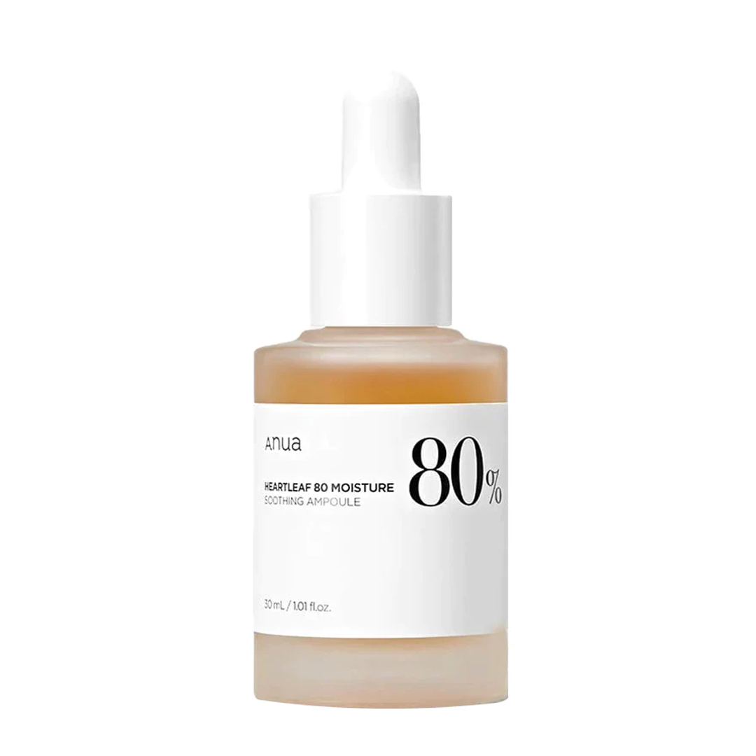 Anua Houttuynia Cordata 80% Moisture Soothing Ampoule Korea