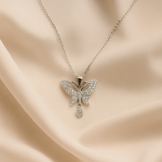 Twilight Wings Butterfly Pendant