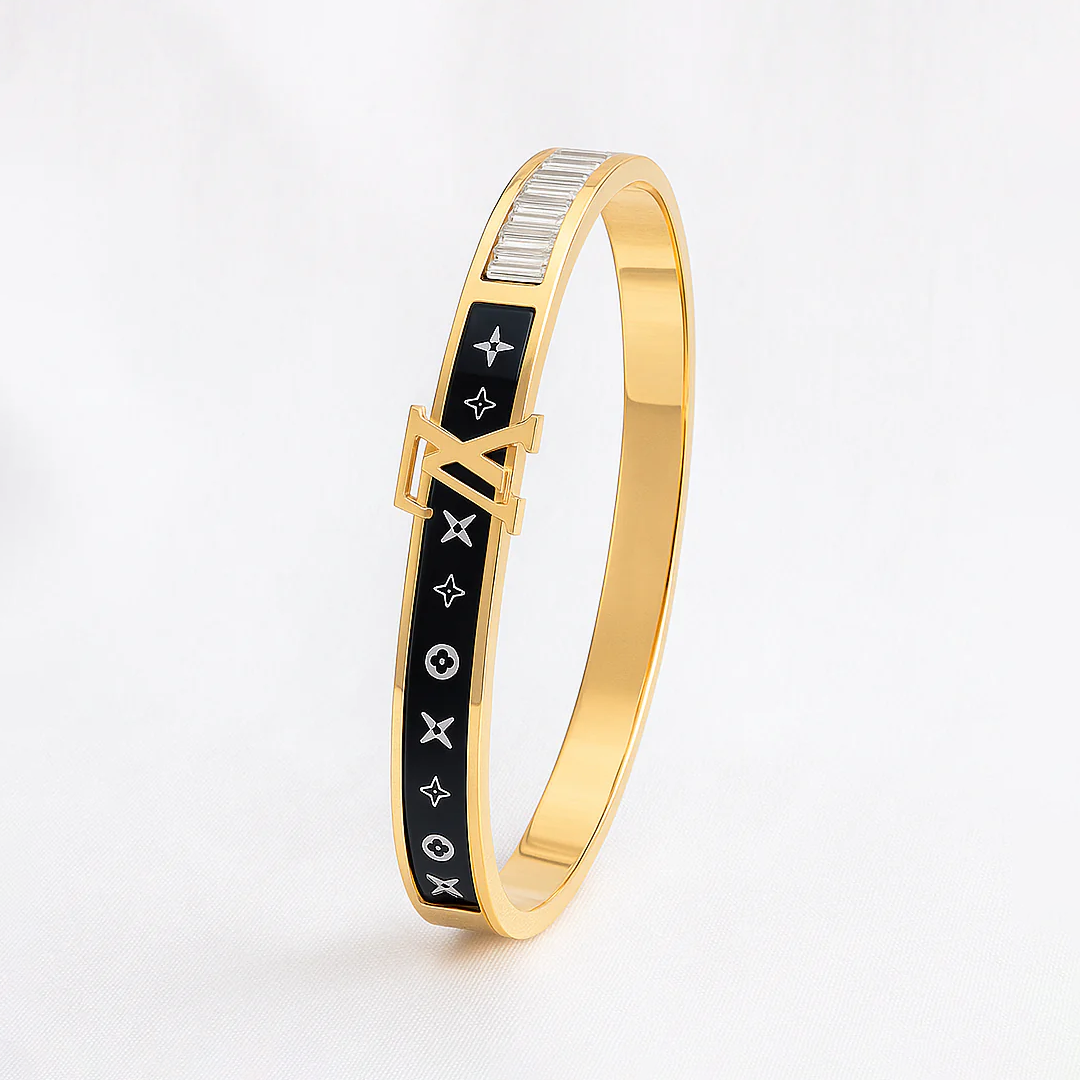 LV Midnight Emblem Luxe Bangle