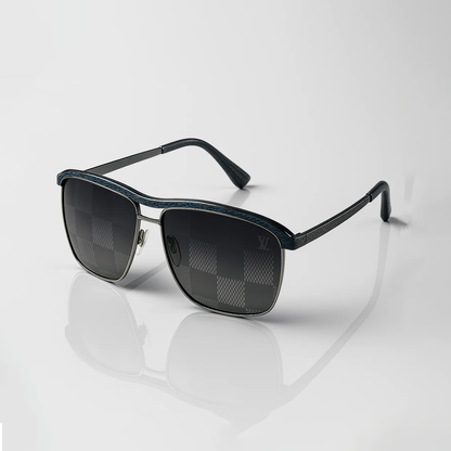 Louis Vuitton Damier Eclipse Aviator Sunglasses
