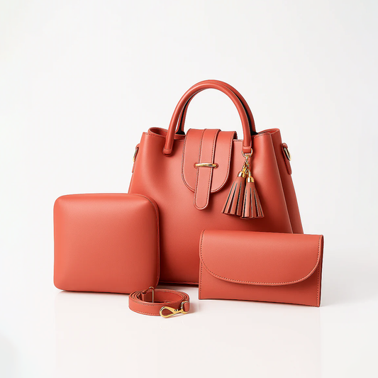 Tassel Trio Essentials Set - Orange