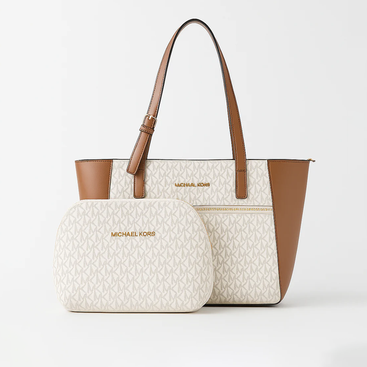 Michael Kors Signature Luxe Tote Set - 01